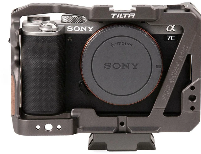 Alt view image 3 of 3 - Tilta Full Camera Cage for Sony a7C, Tilta Gray