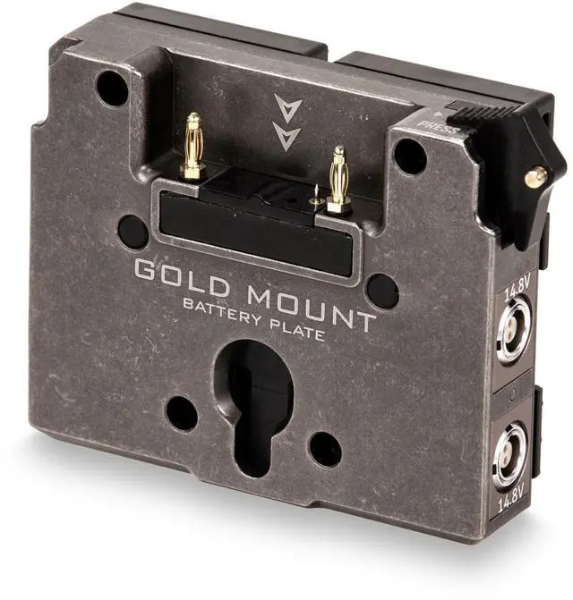 Main image of Tilta Dual Canon BP to Gold Mount Adapter Battery Plate for RED KOMODO, Tactical Gray