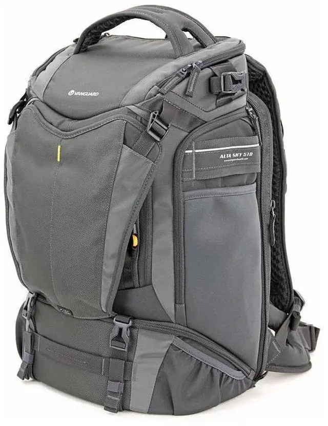 Alt view image 17 of 20 - Vanguard Alta Sky 51D Camera Backpack - Fits 1-2 DSLRs, 70-200 f/2.8, 3-4 Lenses