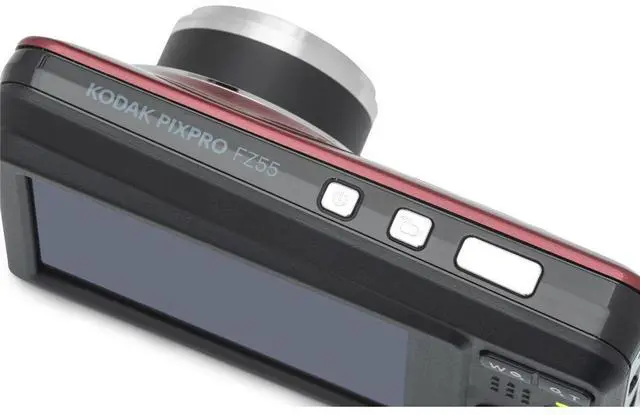 Alt view image 13 of 19 - Kodak PIXPRO FZ55 Friendly Zoom Digital Camera, Red #FZ55-RD
