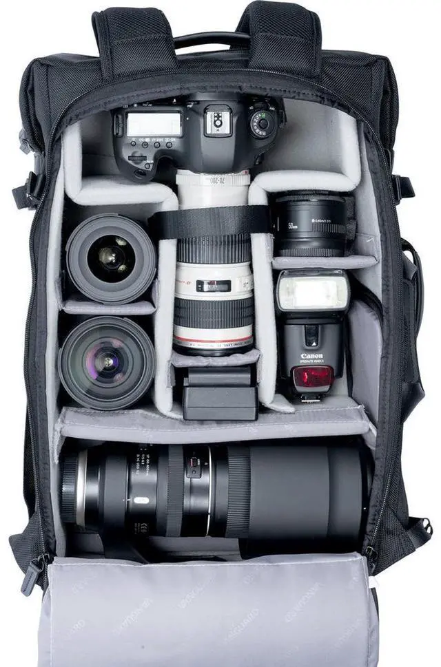 Alt view image 5 of 7 - Vanguard VEO SELECT 49 Incognito Backpack/Shoulder Bag, Black #VEO SELECT49 BK