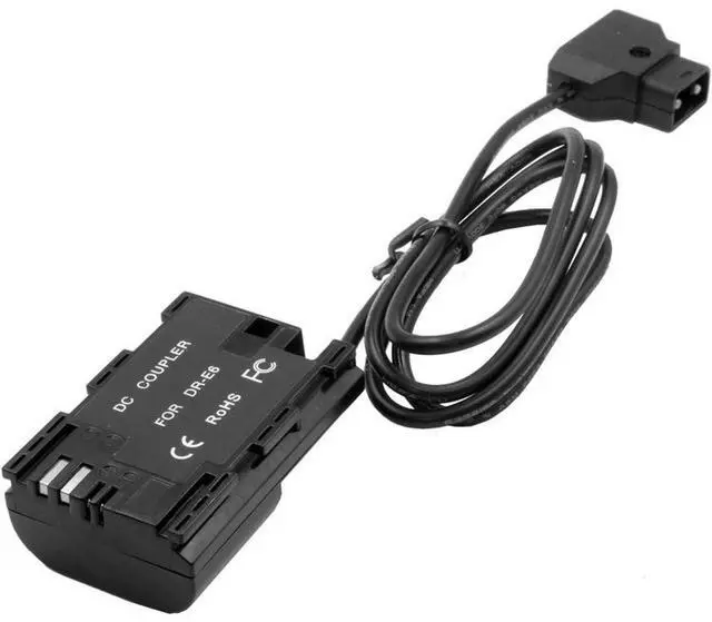 Alt view image 3 of 3 - GyroVu AB Battery Carbon Fiber Mount and D-Tap to LP6 Cable for DJI Ronin Gimbal