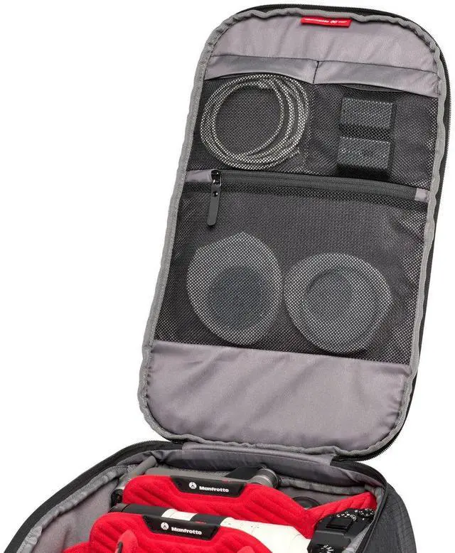 Alt view image 3 of 7 - Manfrotto Pro Light Frontloader Backpack for Pro CSC/DSLR Camera, Medium, Black