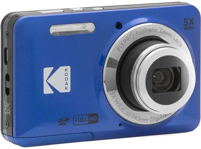 Alt view image 18 of 20 - Kodak PIXPRO FZ55 Friendly Zoom Digital Camera, Blue #FZ55-BL