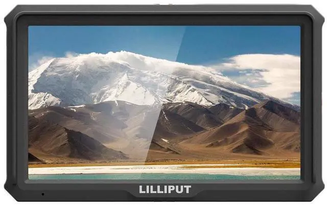 Alt view image 10 of 15 - Lilliput A5 5" 1920x1200 8bit light weight 4K HDMI DSLR Camera field monitor F970/LP-E6 Plate with Sunshade