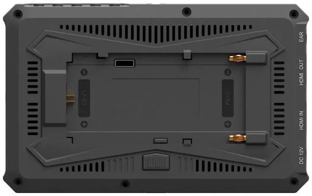 Alt view image 15 of 15 - Lilliput A5 5" 1920x1200 8bit light weight 4K HDMI DSLR Camera field monitor F970/LP-E6 Plate with Sunshade