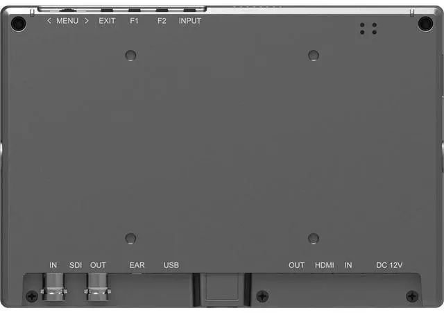 Alt view image 7 of 7 - LILLIPUT FS7 7" Full HD Camera-Top Broadcast Monitor Metal Frame with 3G-SDI and 4K HDMI Metal Housing High Resolution F970 Plate for Camcorder DSLR