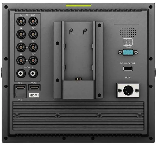 Alt view image 7 of 7 - Lilliput 969S/P 9.7' 3G-SDI Loop Through +BNC +HDMI IN&OUT DSLR Camera Monitor+Suit case Histogram/Exposure Sun Shade+XLR Connector +Canon LP-E6 plate by VIVITEQ INC