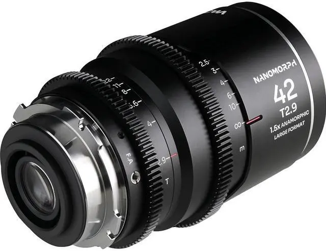 Alt view image 2 of 7 - Venus Laowa Nanomorph LF Prime 4-Lens Bundle  (32mm, 42mm, 55mm, 85mm) (Silver) - Arri PL/ Canon EF