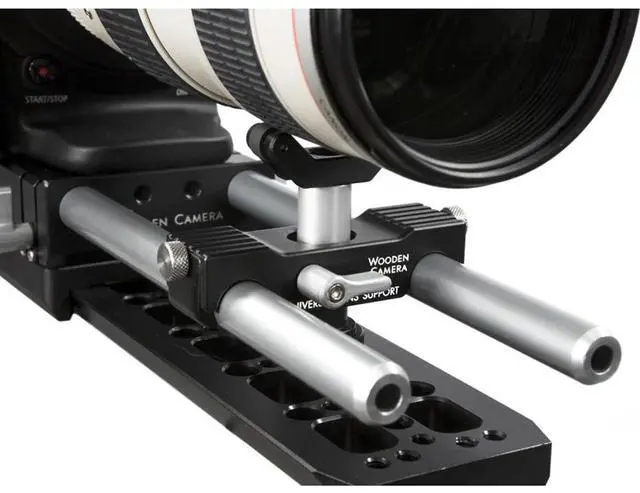 Alt view image 4 of 6 - Wooden Camera  175400  Universal Lens Support (15mm LW)
