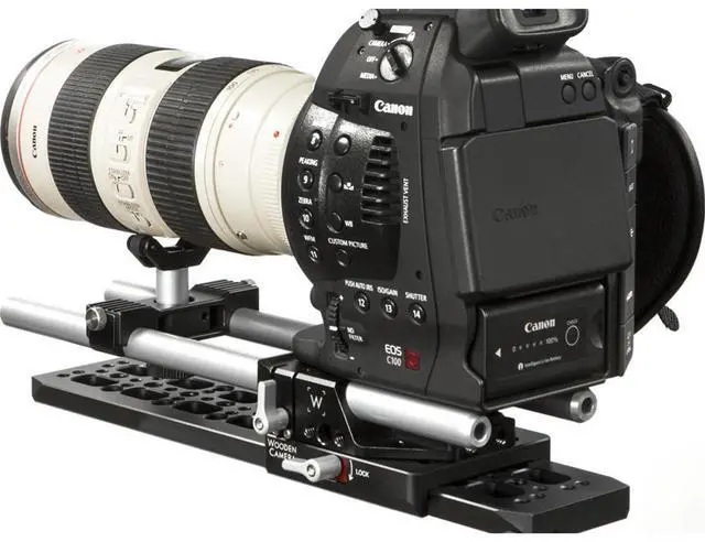 Alt view image 5 of 6 - Wooden Camera  175400  Universal Lens Support (15mm LW)