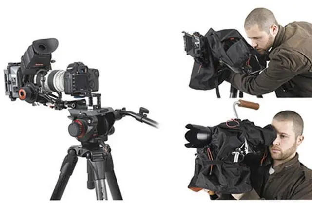 Alt view image 3 of 8 - Manfrotto Pro Light RC-1 Raincover for Full- Sized Camcorders/Smaller Camcorders