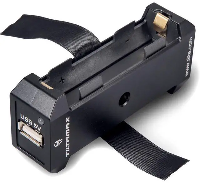 Main image of Tilta Dual 18650 Battery Holder for Nucleus Nano Motor #WLC-T04-BP-18650