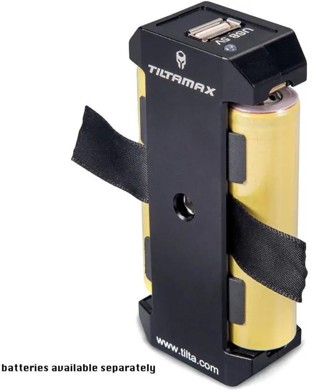 Alt view image 6 of 7 - Tilta Dual 18650 Battery Holder for Nucleus Nano Motor #WLC-T04-BP-18650