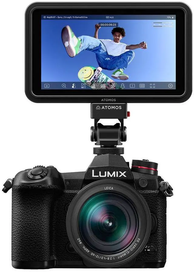 Alt view image 9 of 14 - Atomos Shinobi GO 5 HDR Touchscreen Monitor  1500-Nit Ultra-Bright, Full HD, HDMI Input, Lightweight & Portable for Filmmakers, Vloggers & Photographers