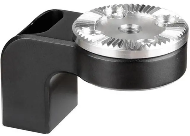 Alt view image 2 of 6 - CAMVATE ARRI Rosette M6 Female Thread Adapter with 1/4"-20 Mount, L-Shape