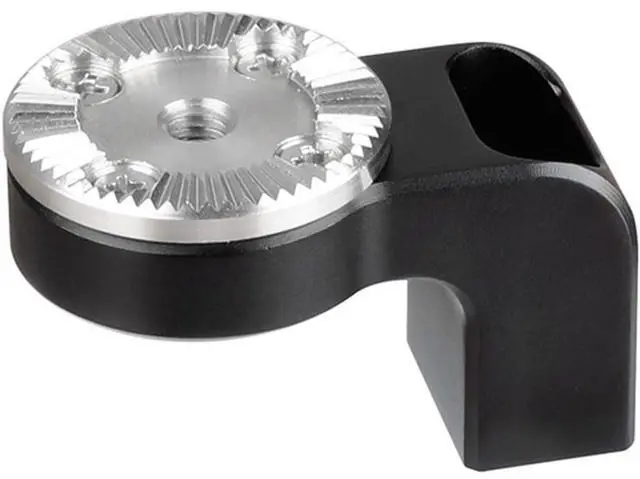 Alt view image 3 of 6 - CAMVATE ARRI Rosette M6 Female Thread Adapter with 1/4"-20 Mount, L-Shape