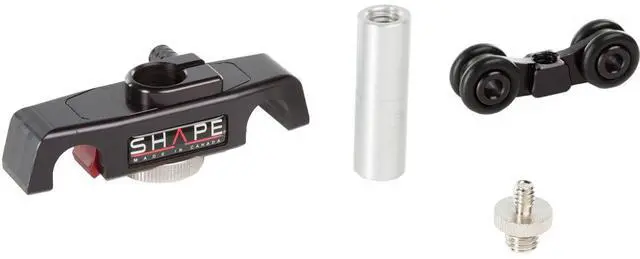 Alt view image 3 of 9 - Shape Universal Lens Support Pro with 15mm Rods Bracket #LENSPRO