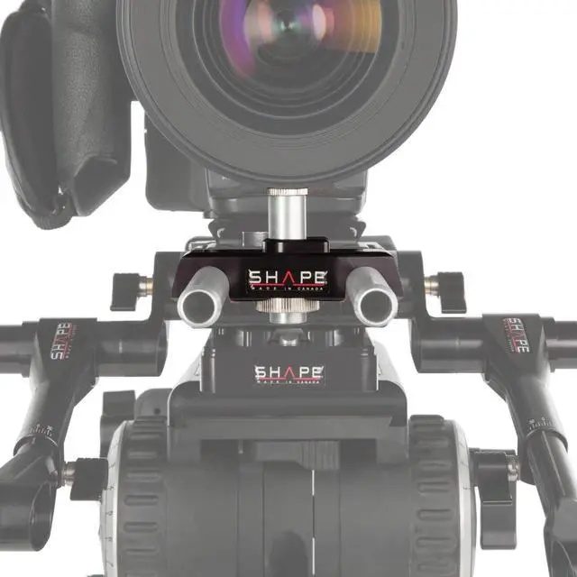 Alt view image 9 of 9 - Shape Universal Lens Support Pro with 15mm Rods Bracket #LENSPRO