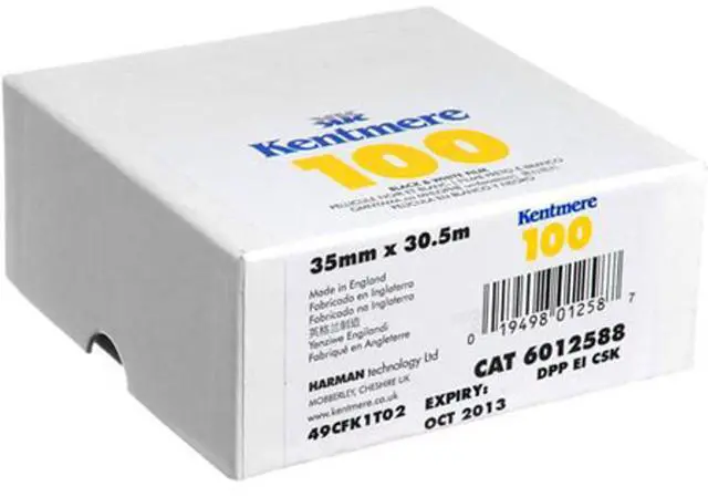 Main image of Kentmere 6012588 B/W Negative Film, 35mm, 100' Roll