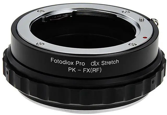 Alt view image 2 of 4 - Fotodiox DLX Series Pentax K Mount (PK) SLR Lens to Fujifilm X-Series Mirrorless Camera Body Stretch Mount Adapter with Macro Focusing Helicoid and Magnetic Drop-In Filters