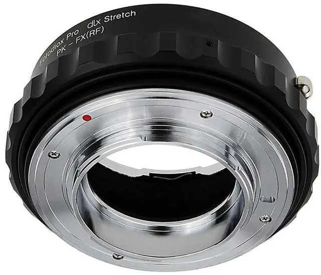 Alt view image 4 of 4 - Fotodiox DLX Series Pentax K Mount (PK) SLR Lens to Fujifilm X-Series Mirrorless Camera Body Stretch Mount Adapter with Macro Focusing Helicoid and Magnetic Drop-In Filters
