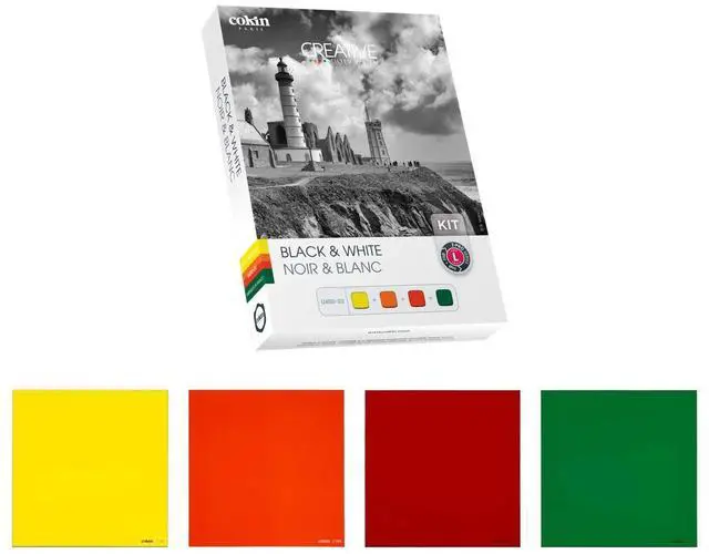 Alt view image 5 of 6 - Cokin Black and White Filter Kit for Z-Pro Series Holder, Large #U400-03