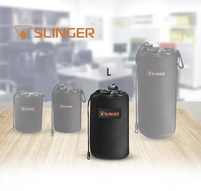 Alt view image 4 of 7 - Slinger Neoprene Lens Pouch - Large (Telephoto and Standard Zoom) #YYLP003