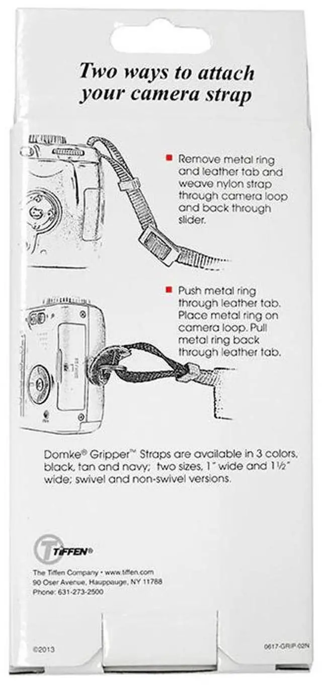 Alt view image 3 of 6 - Domke Gripper Camera Strap with Swivel Quick Release, 1.5" Wide, Black
