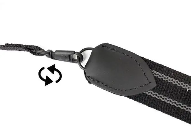 Alt view image 4 of 6 - Domke Gripper Camera Strap with Swivel Quick Release, 1.5" Wide, Black
