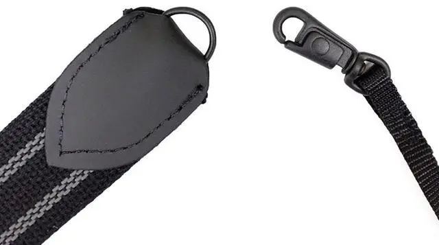 Alt view image 6 of 6 - Domke Gripper Camera Strap with Swivel Quick Release, 1.5" Wide, Black