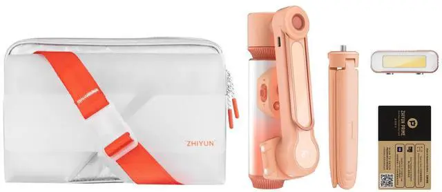 Main image of Zhiyun SMOOTH-X2 2-Axis Handheld Gimbal Stabilizer Combo for Smartphones, Twilight Orange