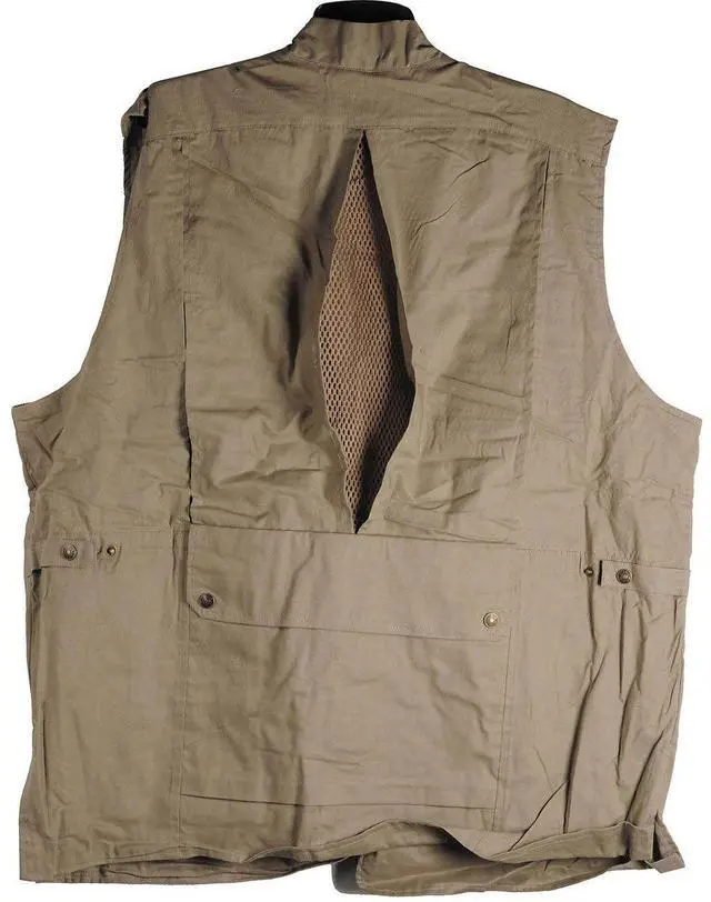 Alt view image 3 of 7 - Campco Humvee Safari Photo Vest - Khaki - Large