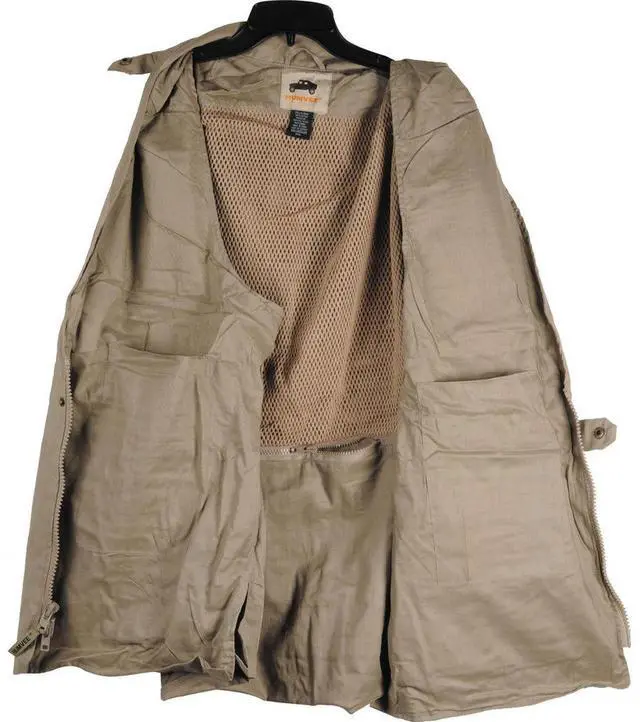 Alt view image 2 of 7 - Campco Humvee Safari Photo Vest - Khaki - Large