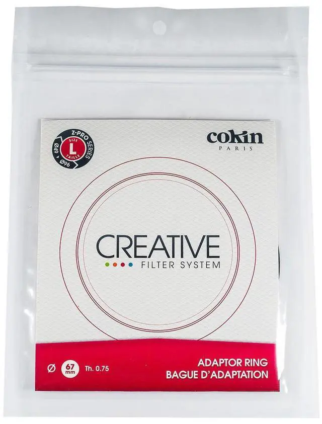 Alt view image 8 of 8 - Cokin 67mm Lens Thread to Z-Pro Series Filter Holder Adapter Ring #Z467