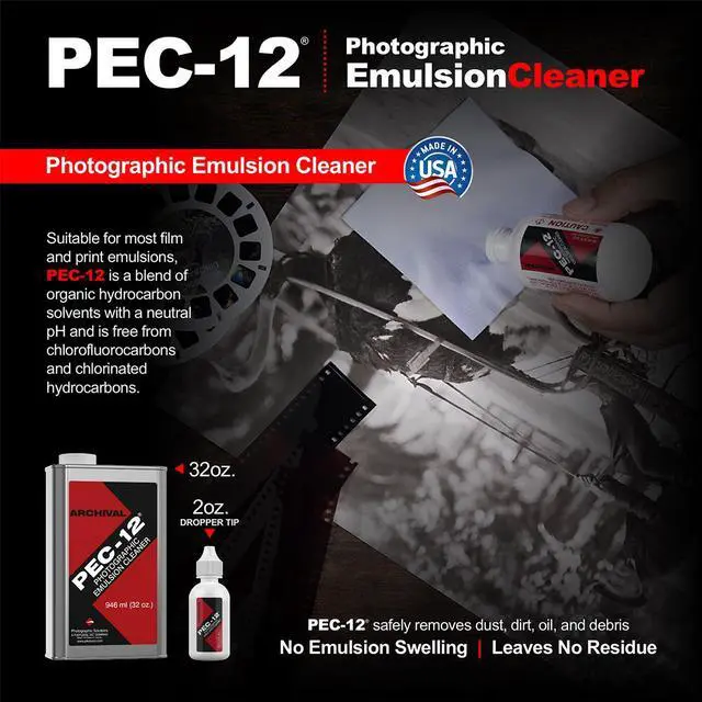 Alt view image 4 of 8 - PEC-12 Archival Photographic Emulsion Cleaner (REFILL 1qt.) PECQT