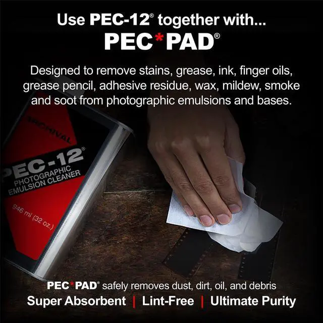 Alt view image 5 of 8 - PEC-12 Archival Photographic Emulsion Cleaner (REFILL 1qt.) PECQT
