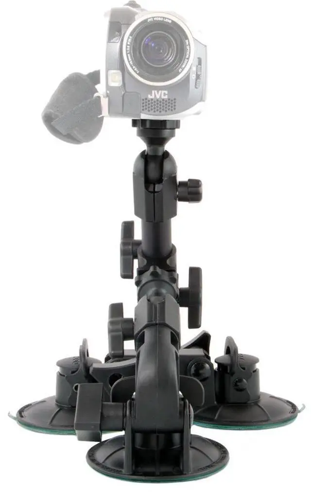 Alt view image 2 of 16 - Delkin Fat Gecko Triple Mount #DDMNT-TRIPLE