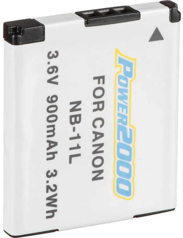 Main image of Power2000 NB-11L 3.6V 900mAh Rechargeable Lithium-Ion Battery for Canon Powershot ELPH and A-Series Cameras