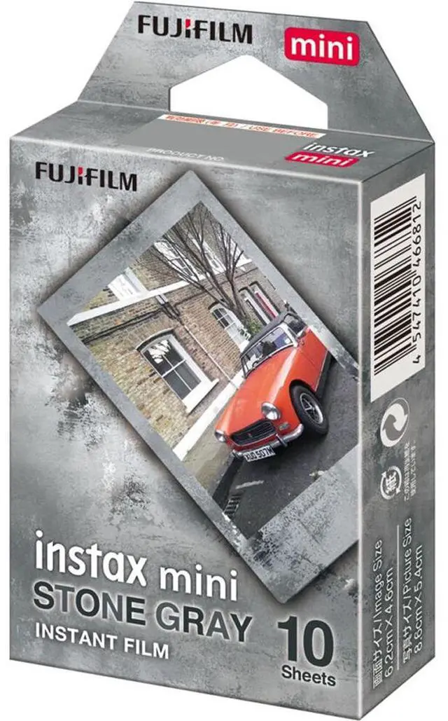 Main image of Fujifilm Instax Mini Stone Gray Film #16754043