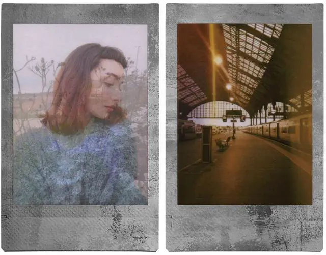 Alt view image 2 of 2 - Fujifilm Instax Mini Stone Gray Film #16754043