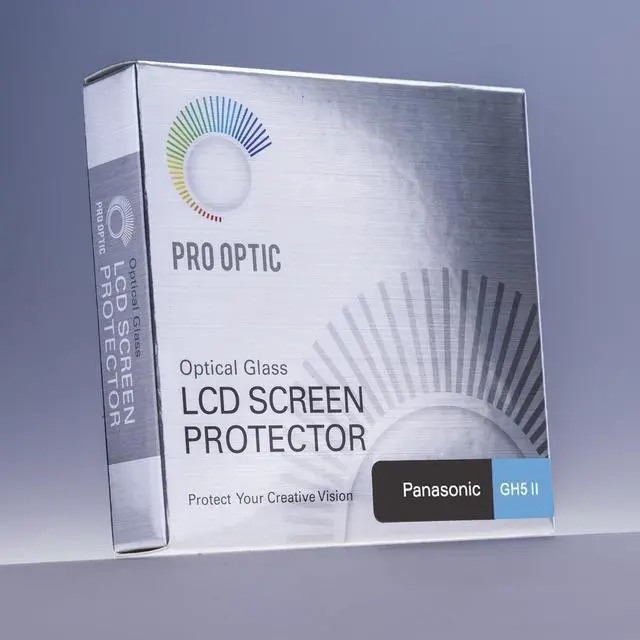 Alt view image 7 of 7 - ProOptic Glass Screen Protector for Panasonic GH5 II Camera