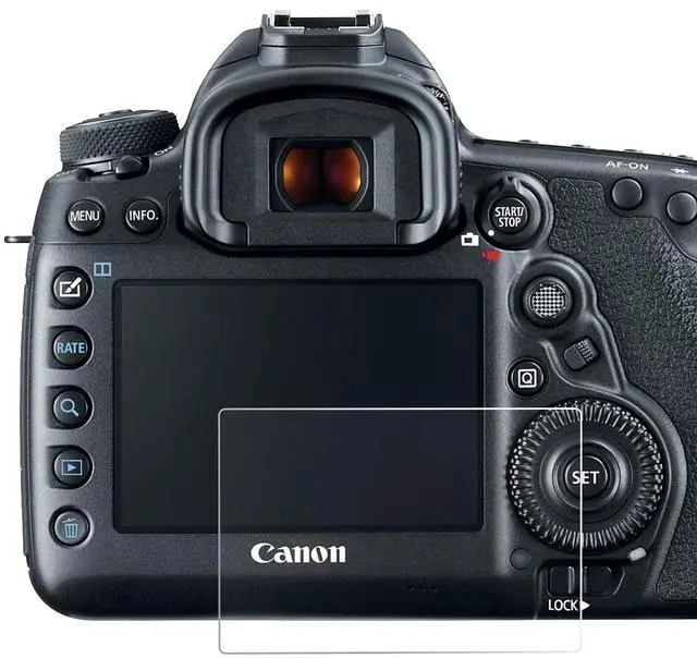 Alt view image 2 of 5 - ProOptic Glass Screen Protector for Canon 5D Mark 4 Camera