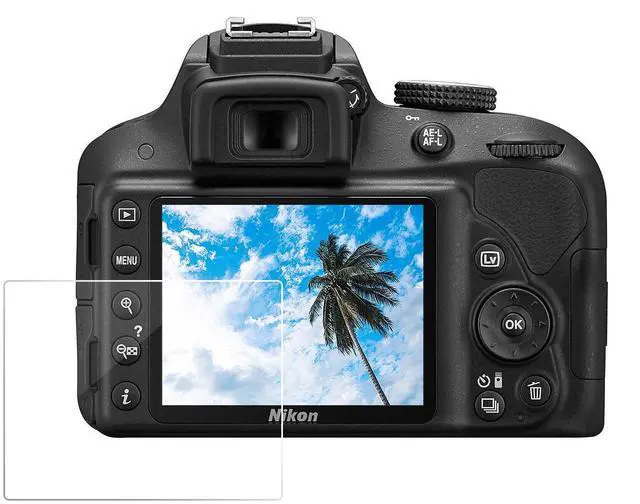 Main image of ProOptic Glass Screen Protector for the Nikon D3300 DSLR Camera