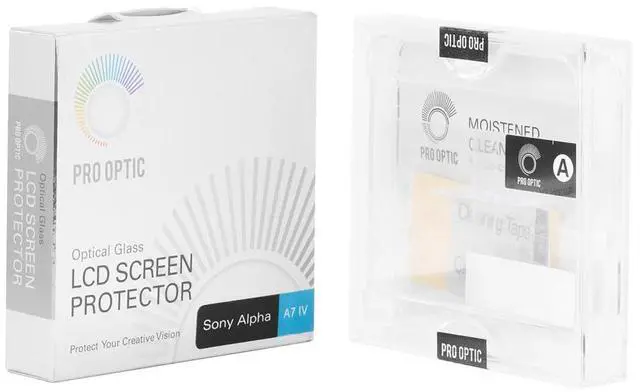 Alt view image 4 of 7 - ProOptic Glass Screen Protector for Sony A7 IV Camera