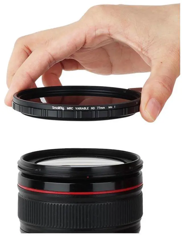 Alt view image 6 of 7 - SmallRig 77mm MRC VND Filter