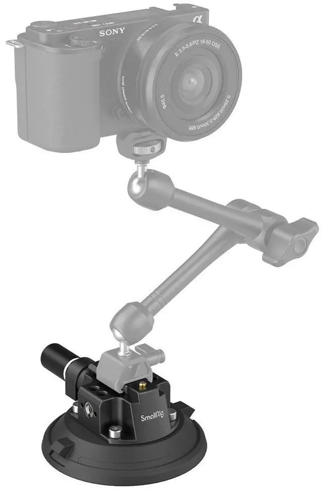 Alt view image 4 of 6 - SmallRig 4'' Suction Cup Camera Mounting Support for Vehicle Shooting