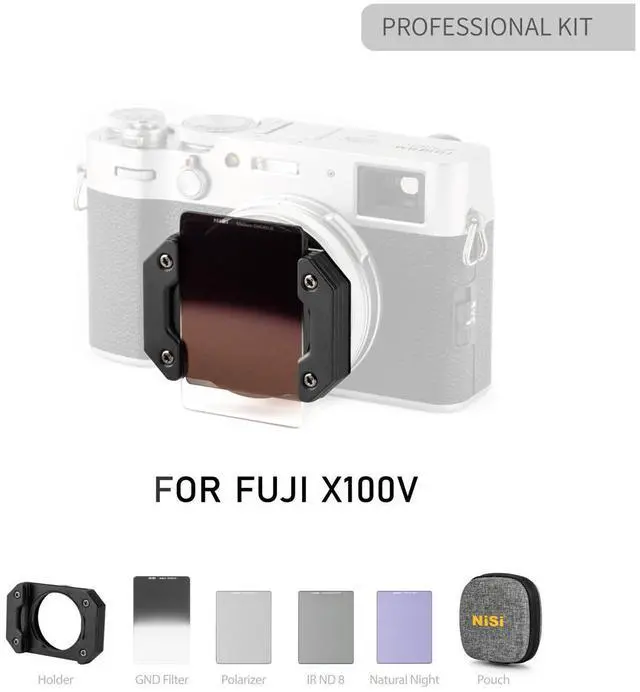 Alt view image 5 of 7 - NiSi Filter System Professional Kit for Fujifilm X100/X100S/X100T/X100V