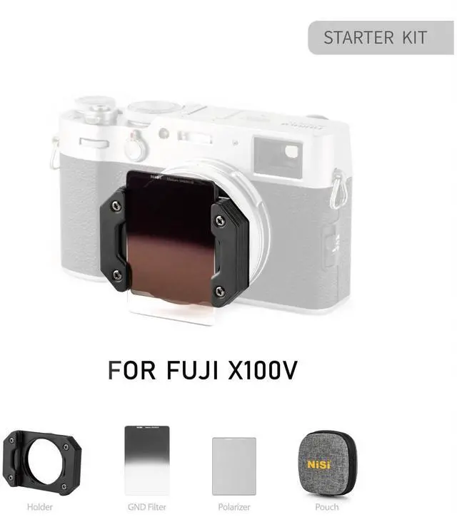 Alt view image 2 of 7 - NiSi Filter System Starter Kit for Fujifilm X100/X100S/X100T/X100V