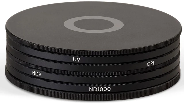 Main image of Urth 46mm Essentials Filters Kit Plus+ with UV, CPL, ND8 and ND1000 Filters